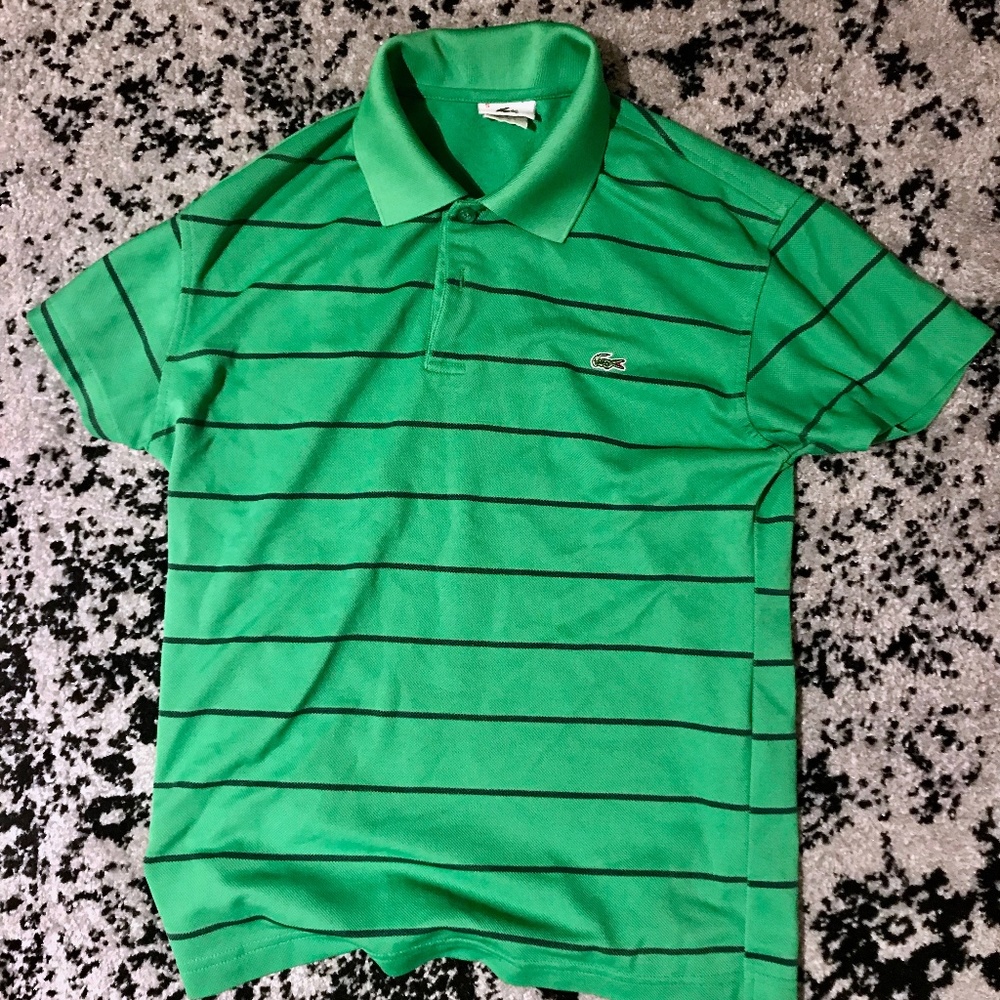 Lacoste Striped Polo